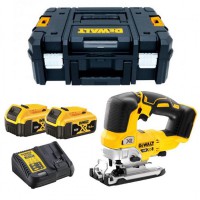 DeWALT DCS334P2 siaurapjūklis 2x5 Ah